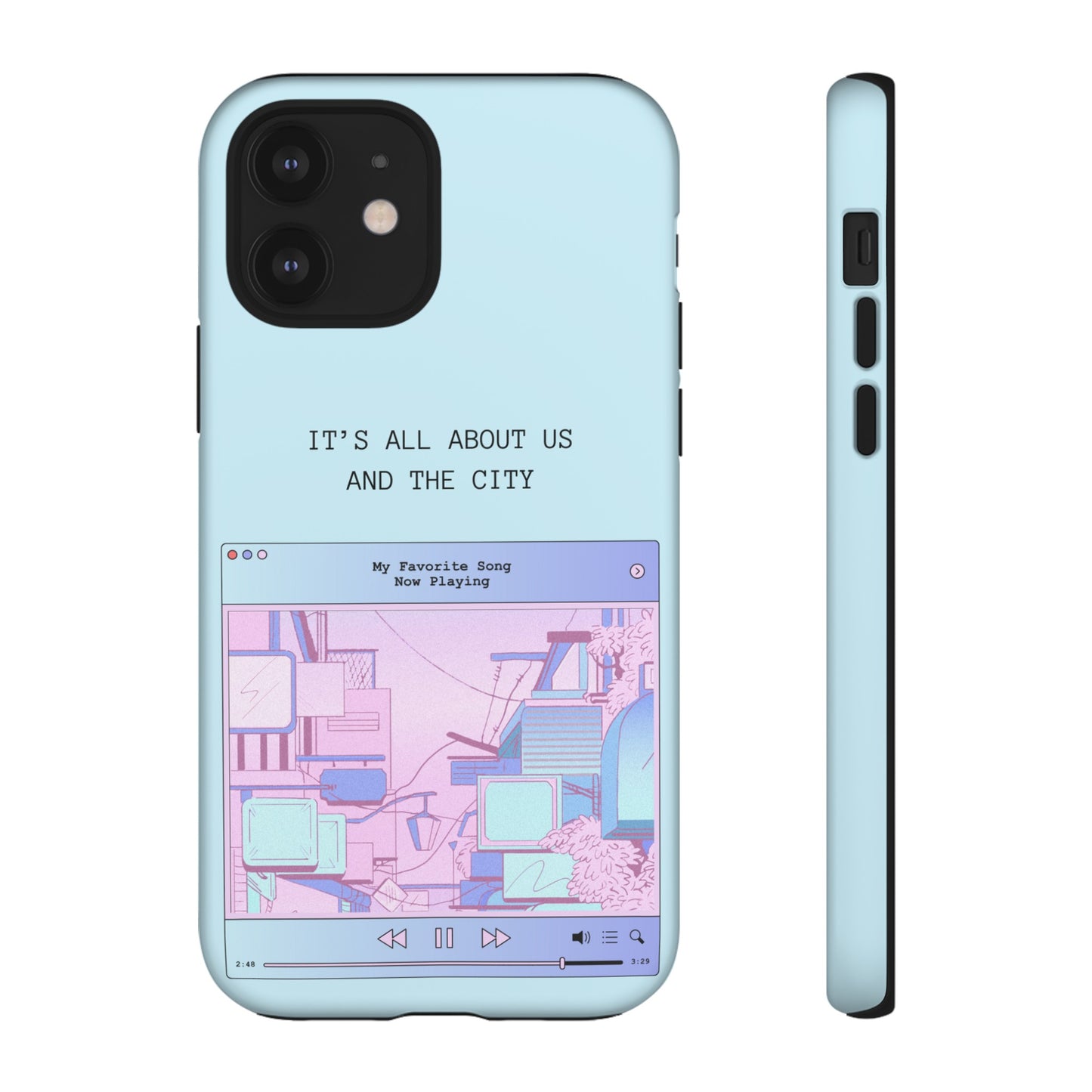 Us And The City Phone Case | iPhone 15 Plus/ Pro, 14, 13, 12| Google Pixel 7, Pro, 5| Samsung Galaxy S23 All Major Phone Models