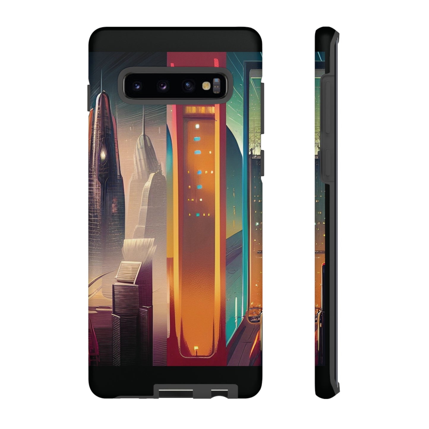 Sci-Fi  Buildings Wallpaper Phone Case | iPhone 15 Plus/ Pro, 14, 13, 12| Google Pixel 7, Pro, 5| Samsung Galaxy S23 All Major Phone Models