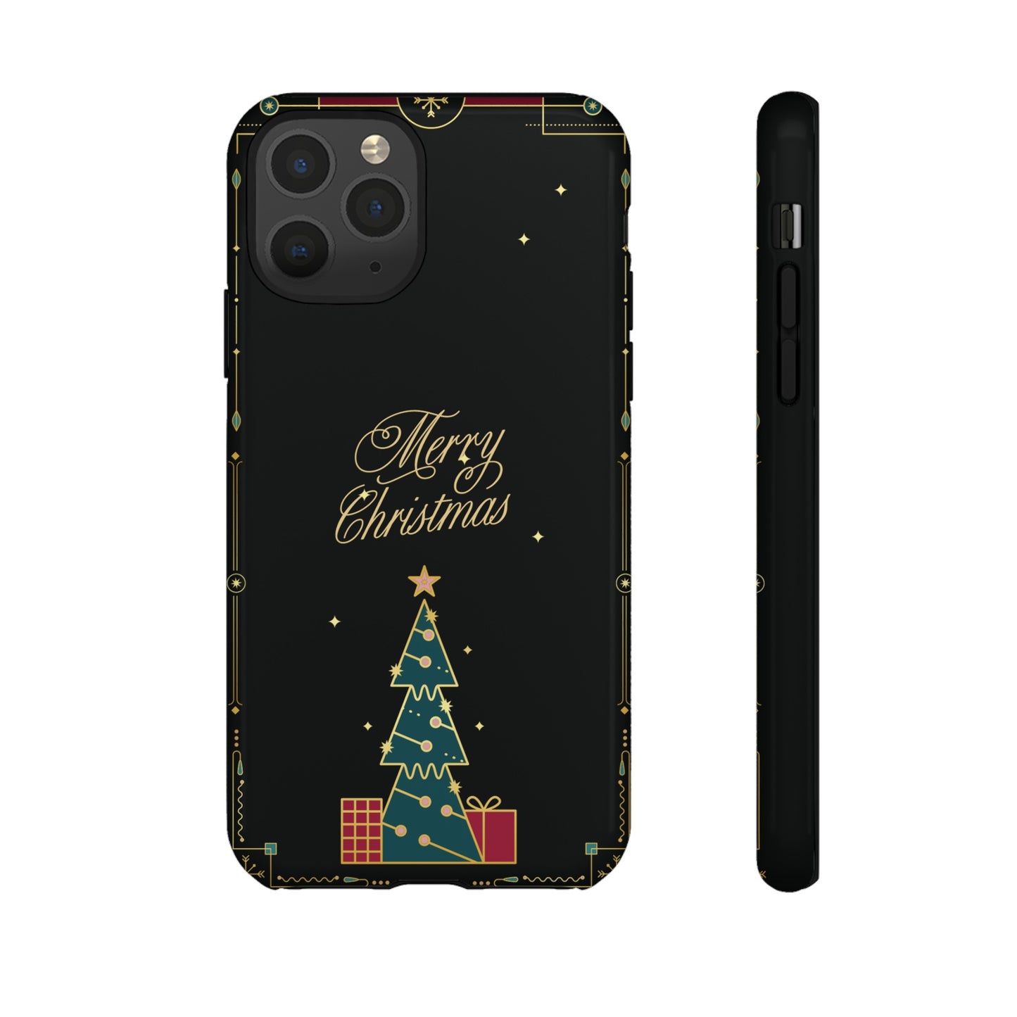 Christmas Tree Wallpaper Phone Case | iPhone 15 Plus/ Pro, 14, 13, 12| Google Pixel 7, Pro, 5| Samsung Galaxy S23 All Major Phone Models