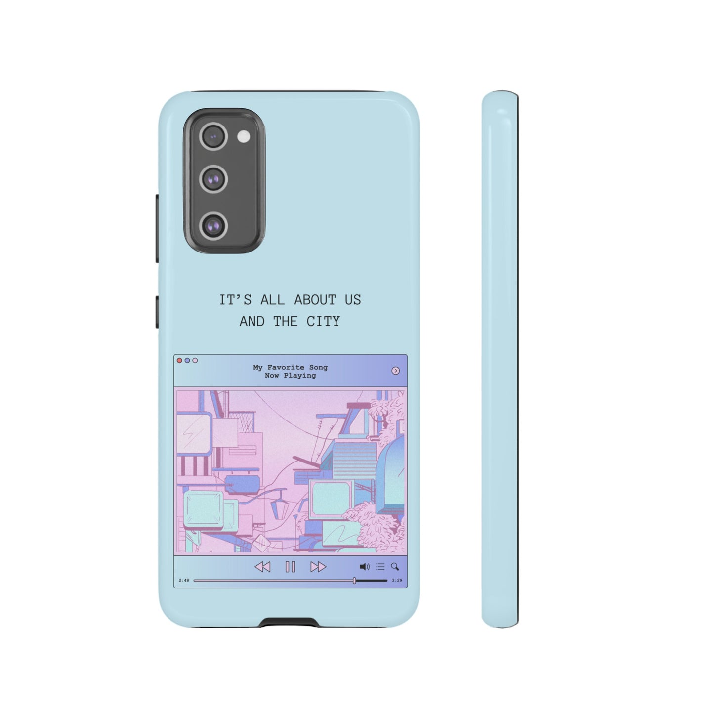 Us And The City Phone Case | iPhone 15 Plus/ Pro, 14, 13, 12| Google Pixel 7, Pro, 5| Samsung Galaxy S23 All Major Phone Models