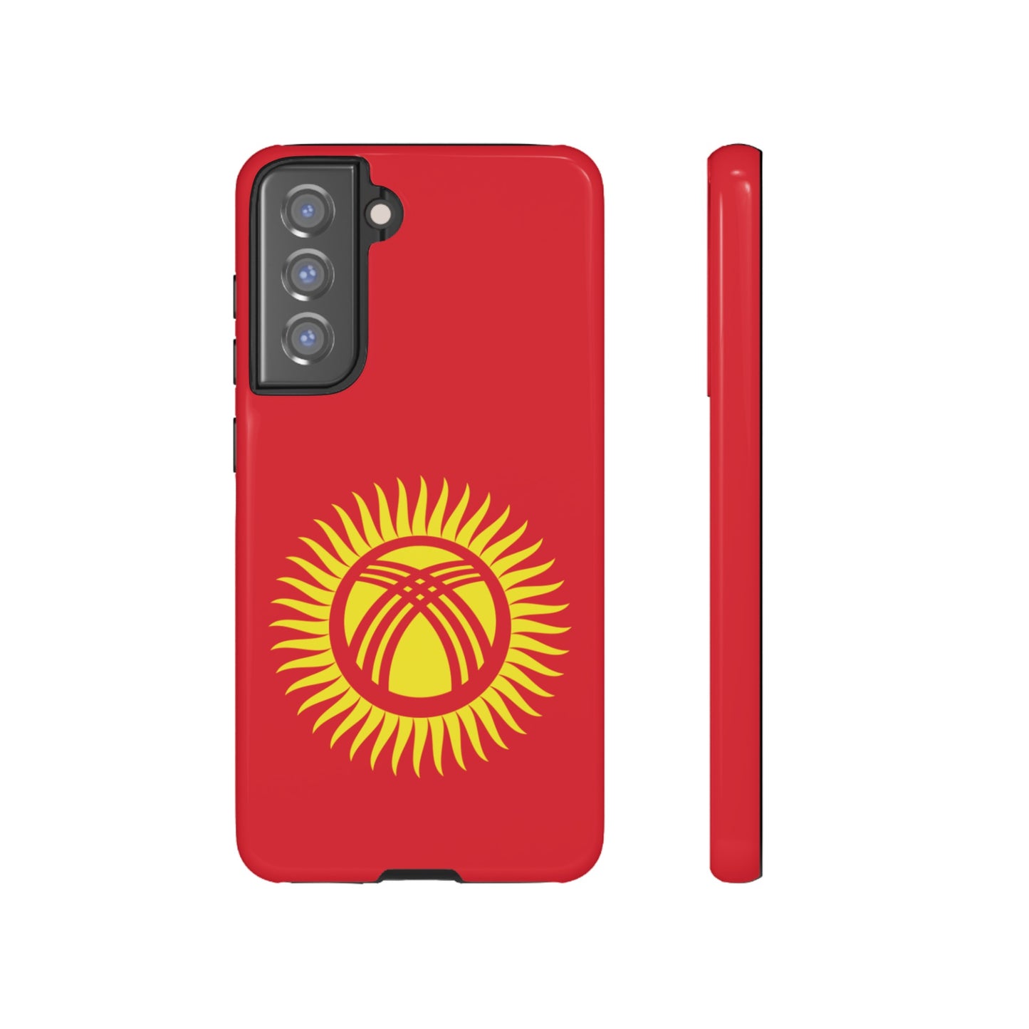 Kyrgyzstan Flag Phone Case | iPhone 15 Plus/ Pro, 14, 13, 12| Google Pixel 7, Pro, 5| Samsung Galaxy S23 All Major Phone Models