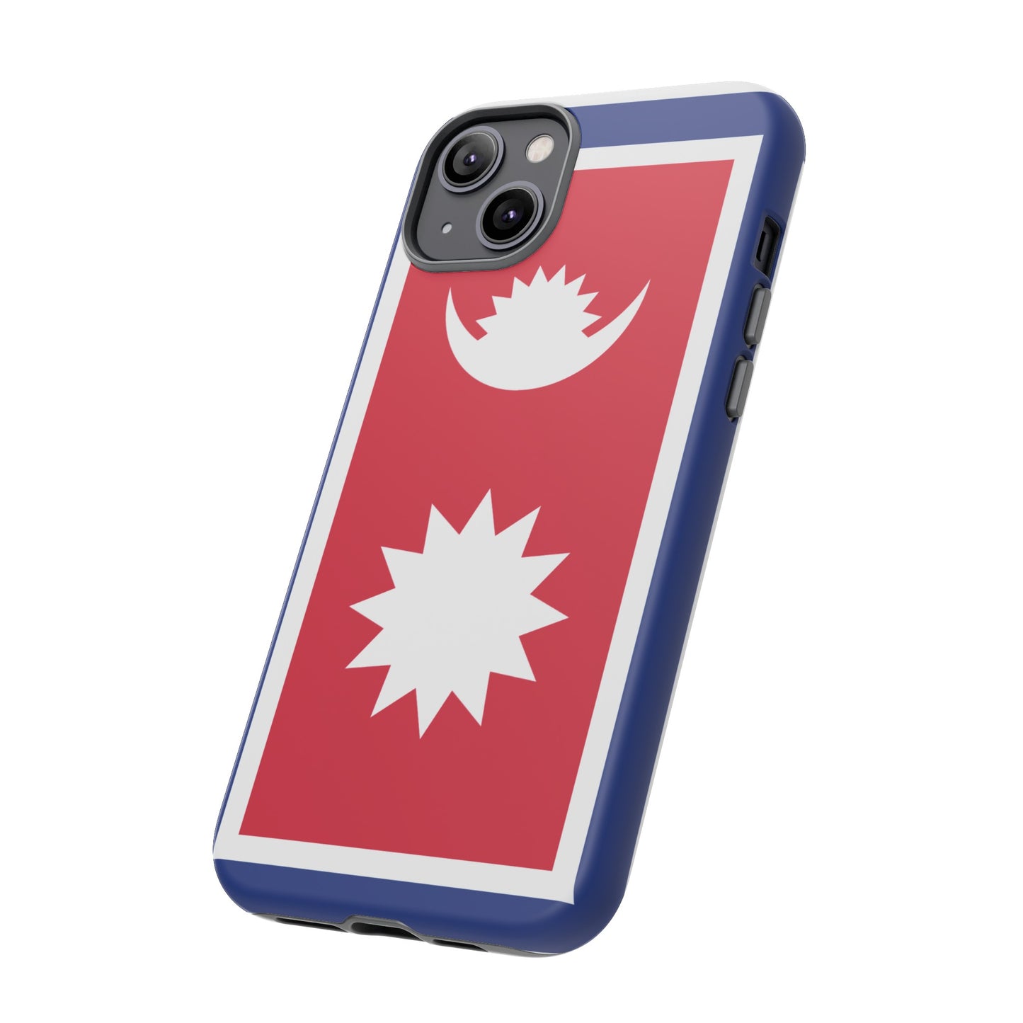 Nepal Flag Phone Case | iPhone 15 Plus/ Pro, 14, 13, 12| Google Pixel 7, Pro, 5| Samsung Galaxy S23 All Major Phone Models