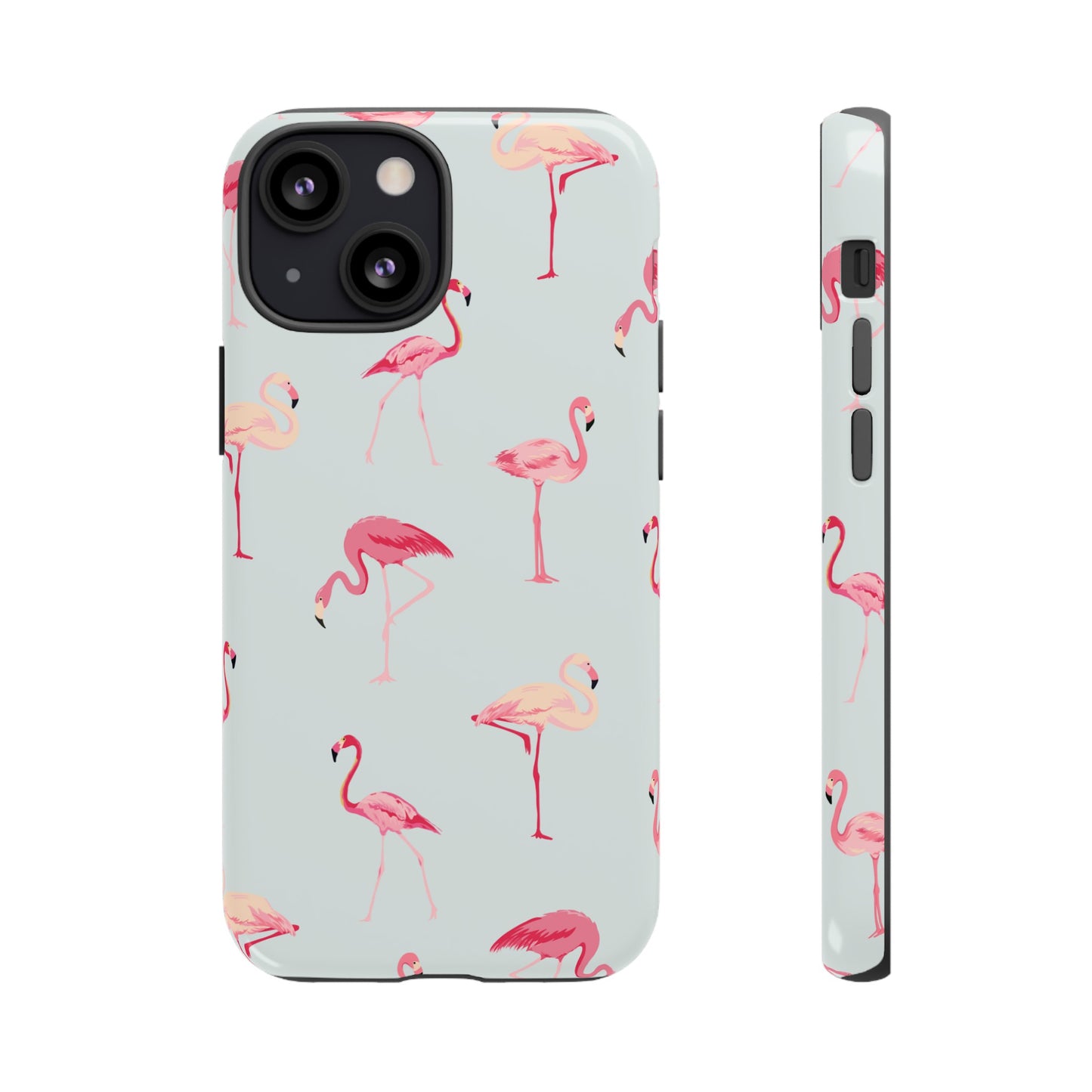 Flamingo Wallpaper Phone Case | iPhone 15 Plus/ Pro, 14, 13, 12| Google Pixel 7, Pro, 5| Samsung Galaxy S23 All Major Phone Models