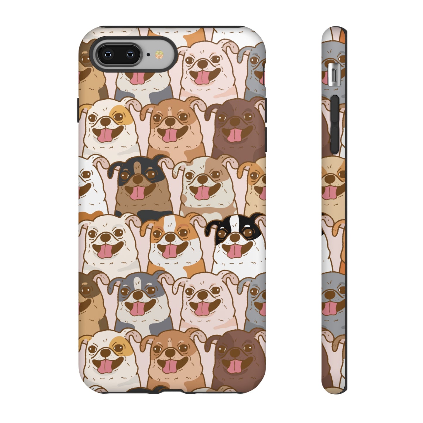 Dog Line Up Phone Case | iPhone 15 Plus/ Pro, 14, 13, 12| Google Pixel 7, Pro, 5| Samsung Galaxy S23 All Major Phone Models