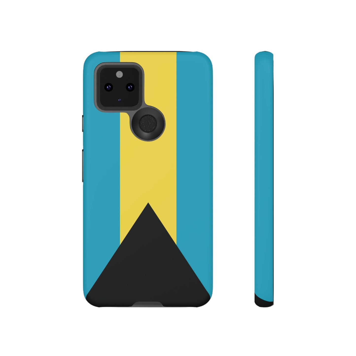 The Bahamas Flag Phone Case | iPhone 15 Plus/ Pro, 14, 13, 12| Google Pixel 7, Pro, 5| Samsung Galaxy S23 All Major Phone Models