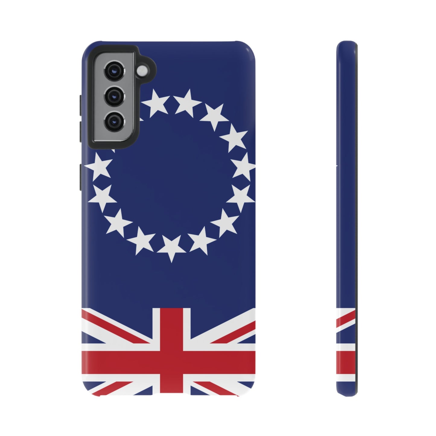 Cook Islands Flag Phone Case | iPhone 15 Plus/ Pro, 14, 13, 12| Google Pixel 7, Pro, 5| Samsung Galaxy S23 All Major Phone Models