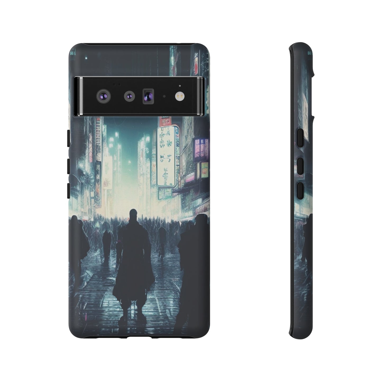 Strangers in the City Wallpaper Phone Case | iPhone 15 Plus/ Pro, 14, 13, 12| Google Pixel 7, Pro, 5| Samsung Galaxy S23 All Major Phone Models