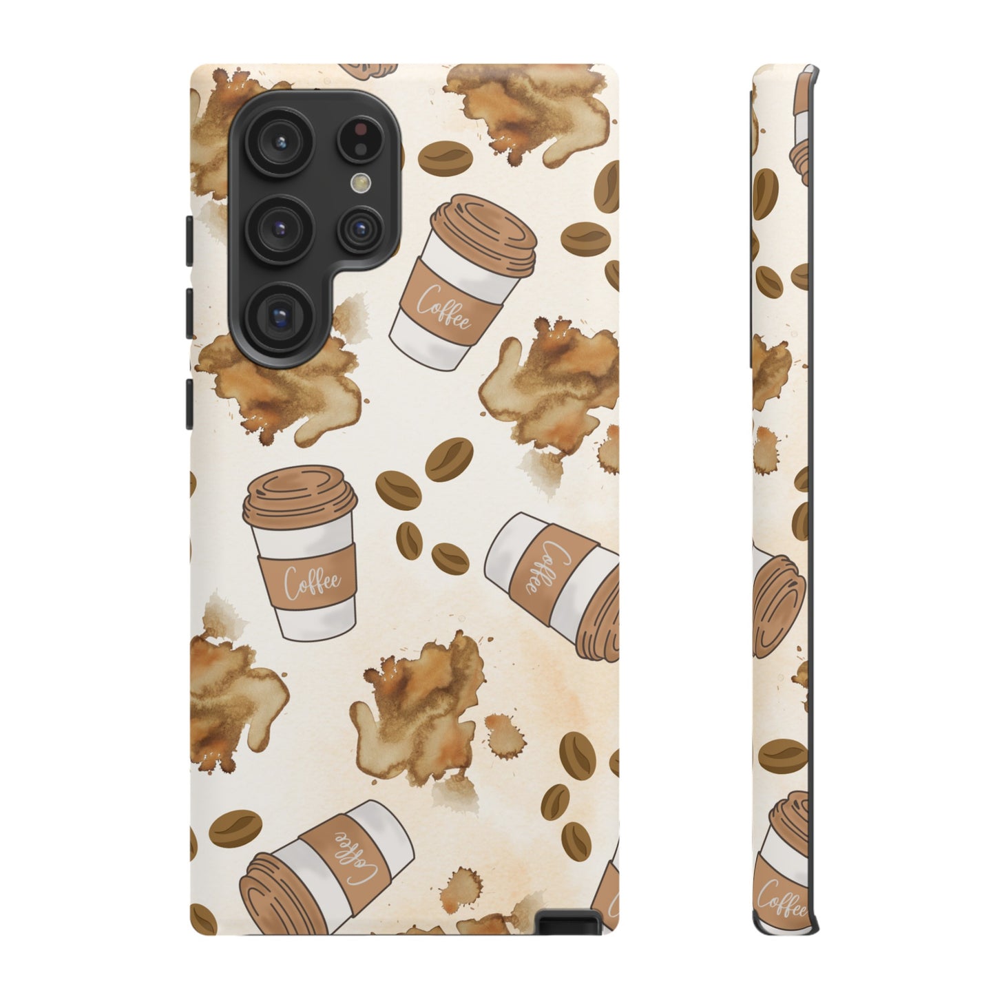 Coffee Wallpaper Phone Case | iPhone 15 Plus/ Pro, 14, 13, 12| Google Pixel 7, Pro, 5| Samsung Galaxy S23 All Major Phone Models