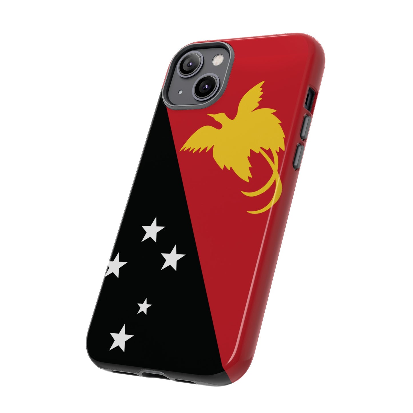 Papa New Guinea Flag Phone Case | iPhone 15 Plus/ Pro, 14, 13, 12| Google Pixel 7, Pro, 5| Samsung Galaxy S23 All Major Phone Models