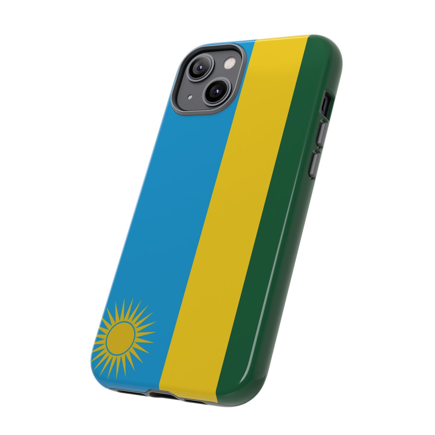 Rwanda Flag Phone Case | iPhone 15 Plus/ Pro, 14, 13, 12| Google Pixel 7, Pro, 5| Samsung Galaxy S23 All Major Phone Models