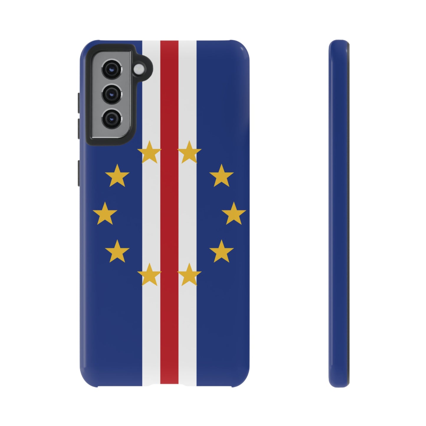 Cape Verde Flag Phone Case | iPhone 15 Plus/ Pro, 14, 13, 12| Google Pixel 7, Pro, 5| Samsung Galaxy S23 All Major Phone Models