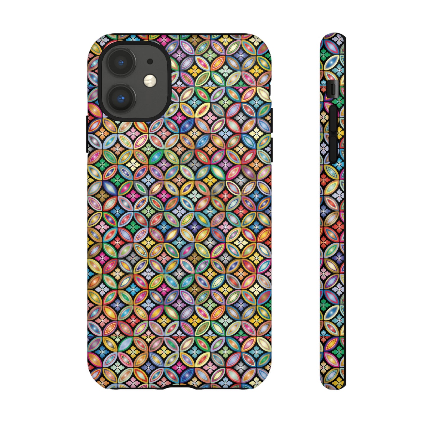 Geometric Pattern Wallpaper Phone Case | iPhone 15 Plus/ Pro, 14, 13, 12| Google Pixel 7, Pro, 5| Samsung Galaxy S23 All Major Phone Models