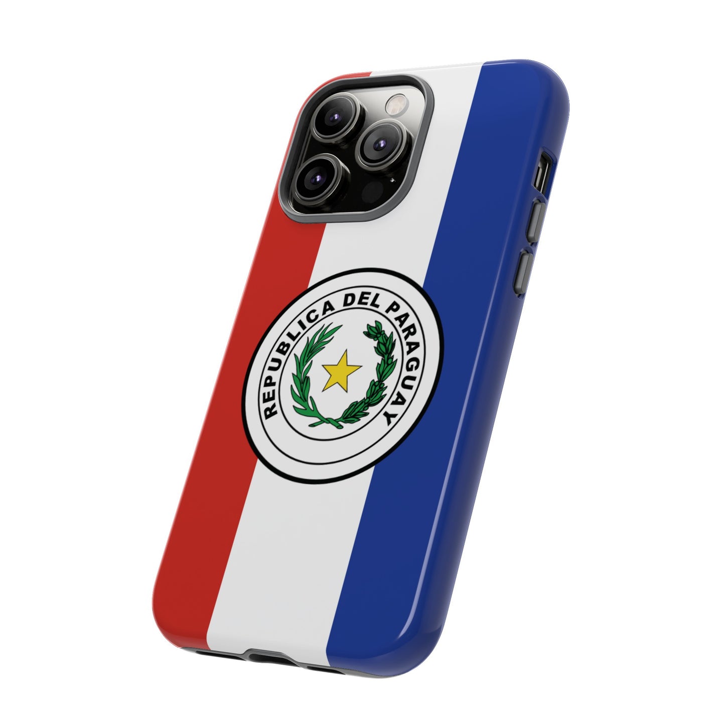 Paraguay Flag Phone Case | iPhone 15 Plus/ Pro, 14, 13, 12| Google Pixel 7, Pro, 5| Samsung Galaxy S23 All Major Phone Models