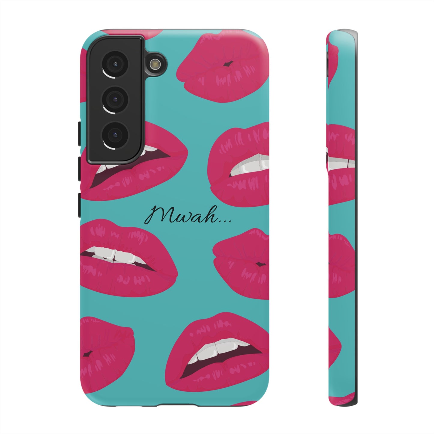 Mwah! Wallpaper Phone Case | iPhone 15 Plus/ Pro, 14, 13, 12| Google Pixel 7, Pro, 5| Samsung Galaxy S23 All Major Phone Models