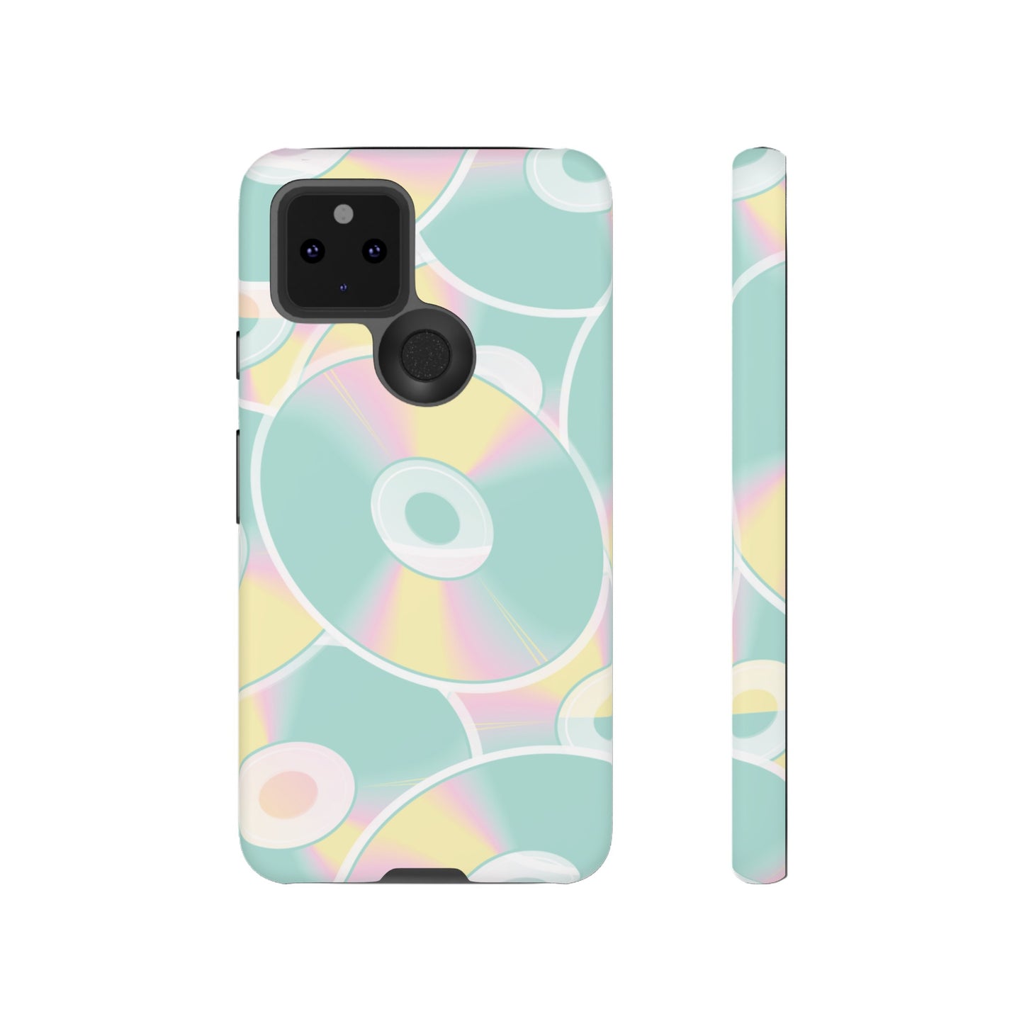 90's CD Wallpaper Phone Case | iPhone 15 Plus/ Pro, 14, 13, 12| Google Pixel 7, Pro, 5| Samsung Galaxy S23 All Major Phone Models