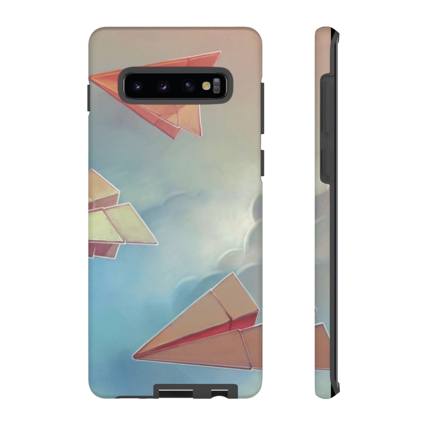 Paper Plane Wallpaper Phone Case | iPhone 15 Plus/ Pro, 14, 13, 12| Google Pixel 7, Pro, 5| Samsung Galaxy S23 All Major Phone Models