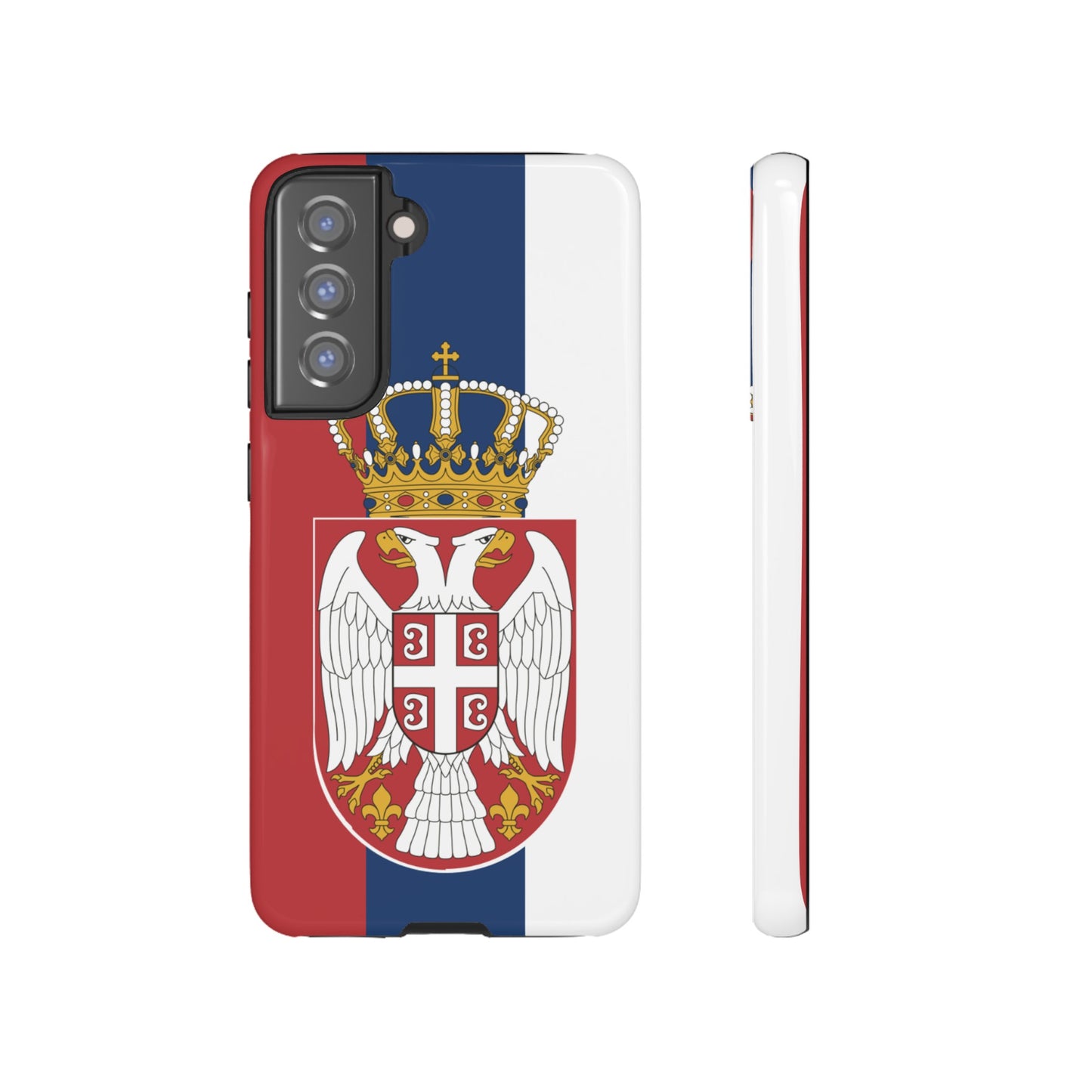 Serbia Flag Phone Case | iPhone 15 Plus/ Pro, 14, 13, 12| Google Pixel 7, Pro, 5| Samsung Galaxy S23 All Major Phone Models