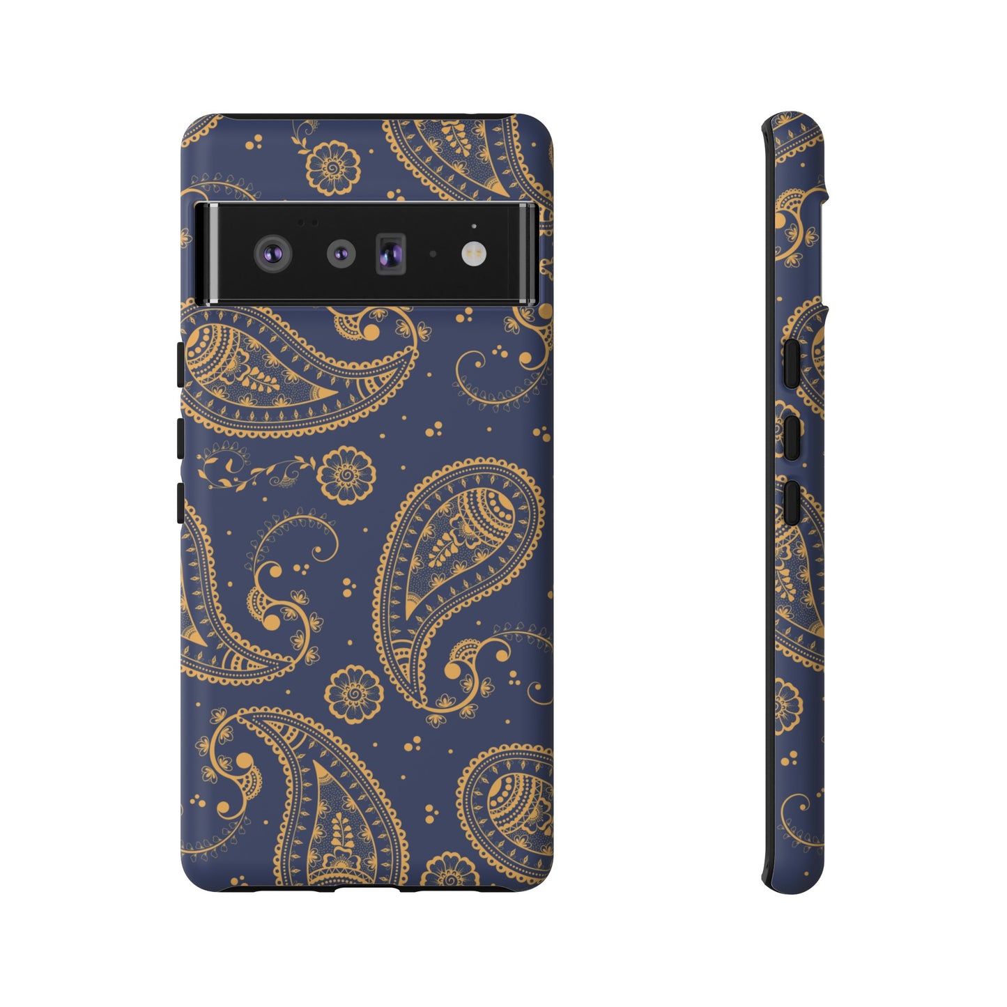 Indian Paisley Wallpaper Phone Case | iPhone 15 Plus/ Pro, 14, 13, 12| Google Pixel 7, Pro, 5| Samsung Galaxy S23 All Major Phone Models