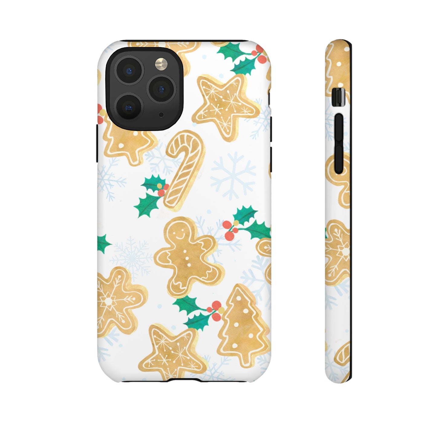 Gingerbread Wallpaper Phone Case | iPhone 15 Plus/ Pro, 14, 13, 12| Google Pixel 7, Pro, 5| Samsung Galaxy S23 All Major Phone Models