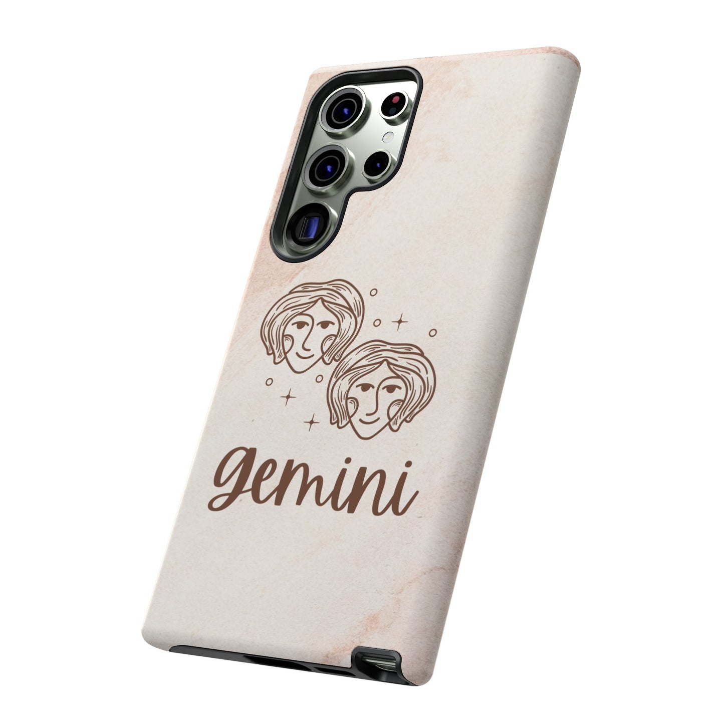 Gemini Wallpaper Phone Case | iPhone 15 Plus/ Pro, 14, 13, 12| Google Pixel 7, Pro, 5| Samsung Galaxy S23 All Major Phone Models