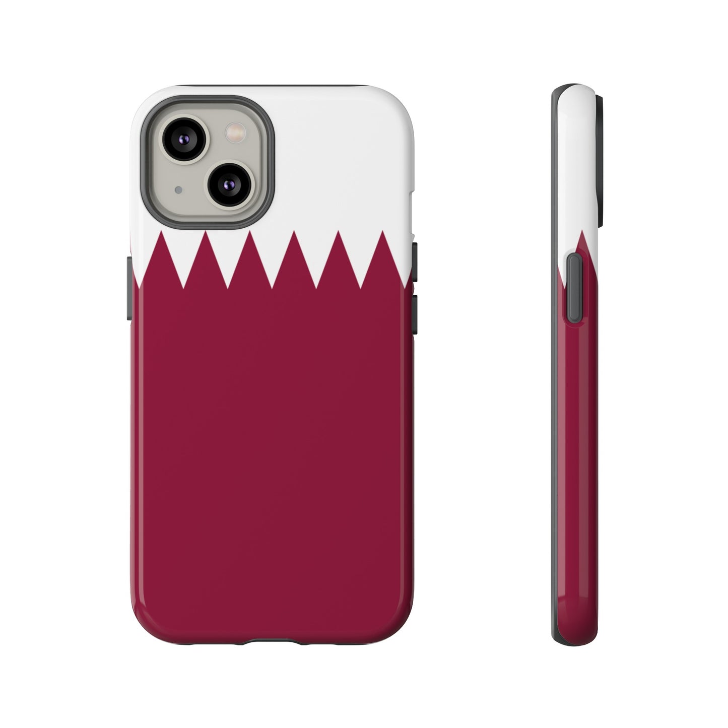 Qatar Flag Phone Case | iPhone 15 Plus/ Pro, 14, 13, 12| Google Pixel 7, Pro, 5| Samsung Galaxy S23 All Major Phone Models