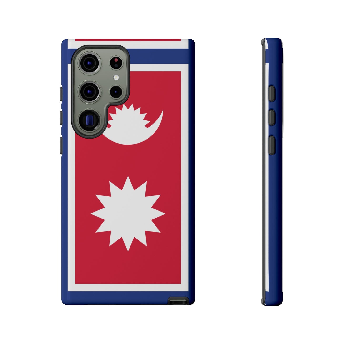 Nepal Flag Phone Case | iPhone 15 Plus/ Pro, 14, 13, 12| Google Pixel 7, Pro, 5| Samsung Galaxy S23 All Major Phone Models