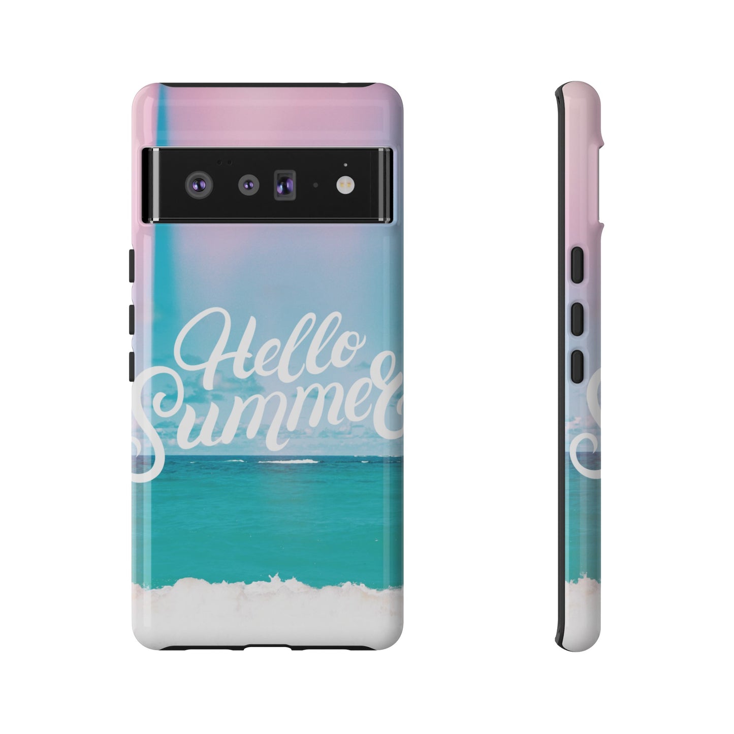 Hello Summer Wallpaper Phone Case | iPhone 15 Plus/ Pro, 14, 13, 12| Google Pixel 7, Pro, 5| Samsung Galaxy S23 All Major Phone Models