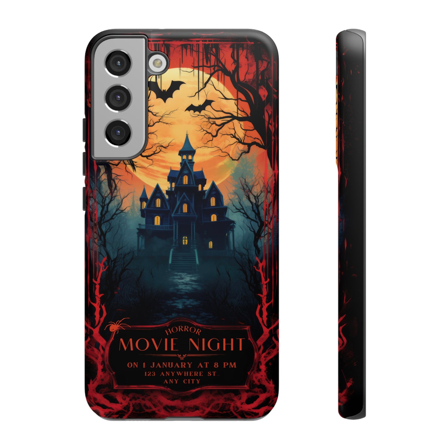 Horror Movie Night Phone Case | iPhone 15 Plus/ Pro, 14, 13, 12| Google Pixel 7, Pro, 5| Samsung Galaxy S23 All Major Phone Models