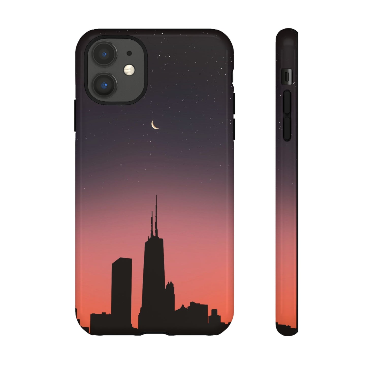 Chicago Skyline Wallpaper Phone Case | iPhone 15 Plus/ Pro, 14, 13, 12| Google Pixel 7, Pro, 5| Samsung Galaxy S23 All Major Phone Models