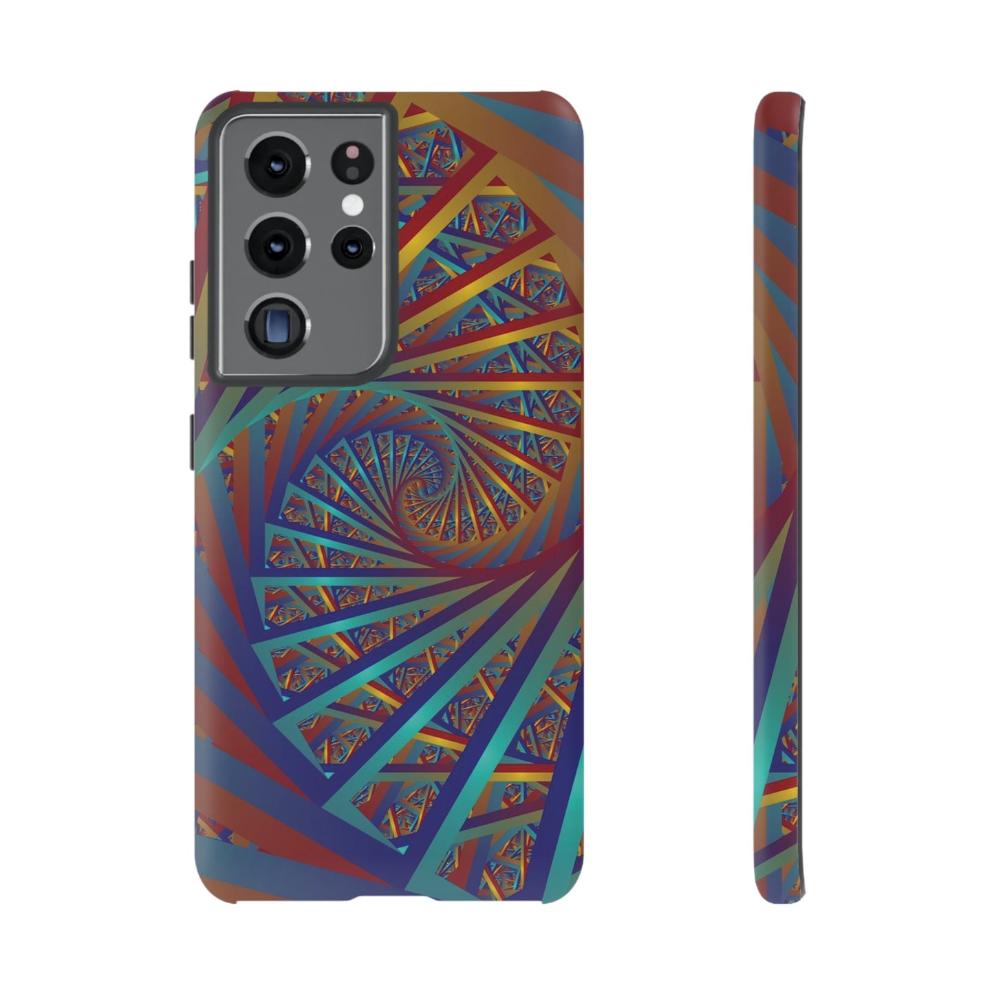 Colourful Spiral Wallpaper Phone Case | iPhone 15 Plus/ Pro, 14, 13, 12| Google Pixel 7, Pro, 5| Samsung Galaxy S23 All Major Phone Models