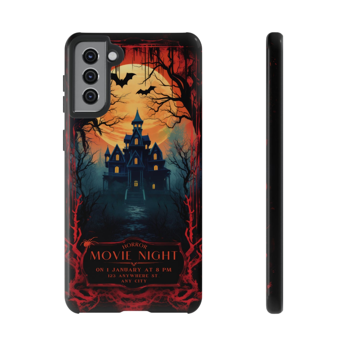 Horror Movie Night Phone Case | iPhone 15 Plus/ Pro, 14, 13, 12| Google Pixel 7, Pro, 5| Samsung Galaxy S23 All Major Phone Models