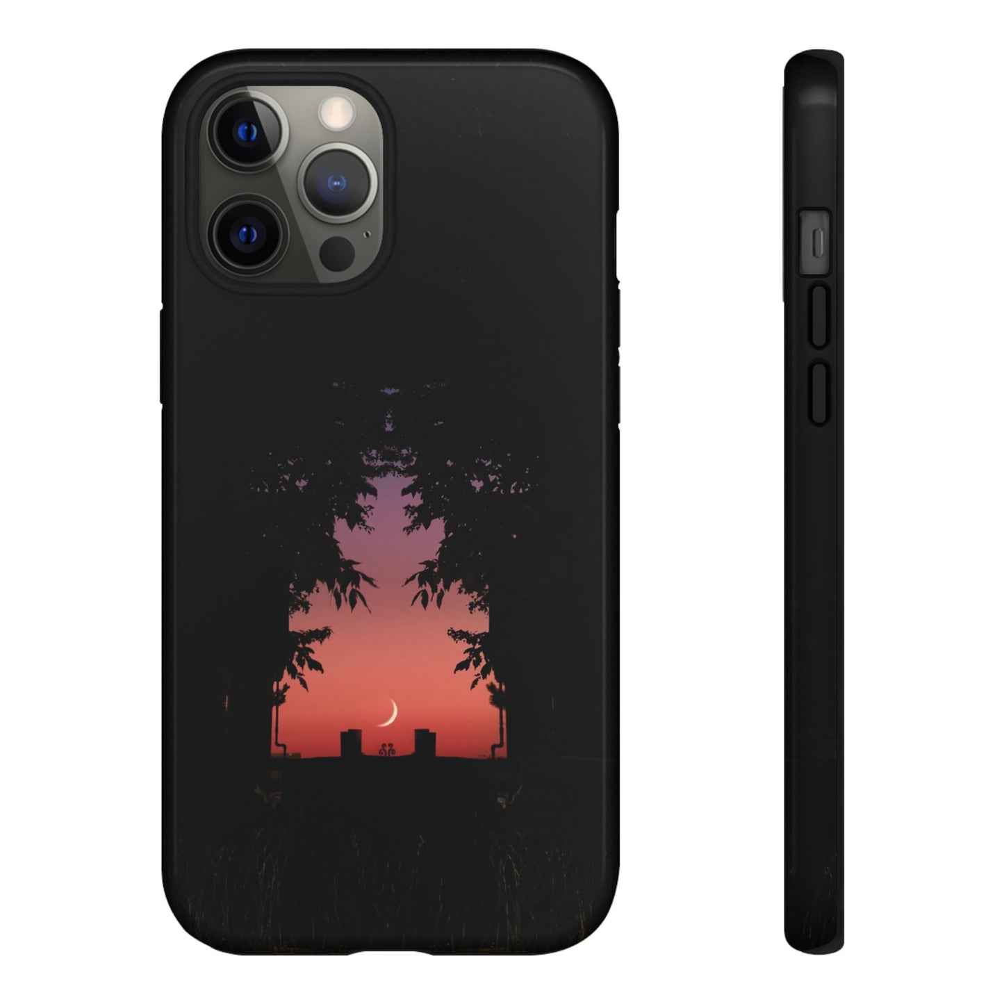 Crescent Night Wallpaper Phone Case | iPhone 15 Plus/ Pro, 14, 13, 12| Google Pixel 7, Pro, 5| Samsung Galaxy S23 All Major Phone Models