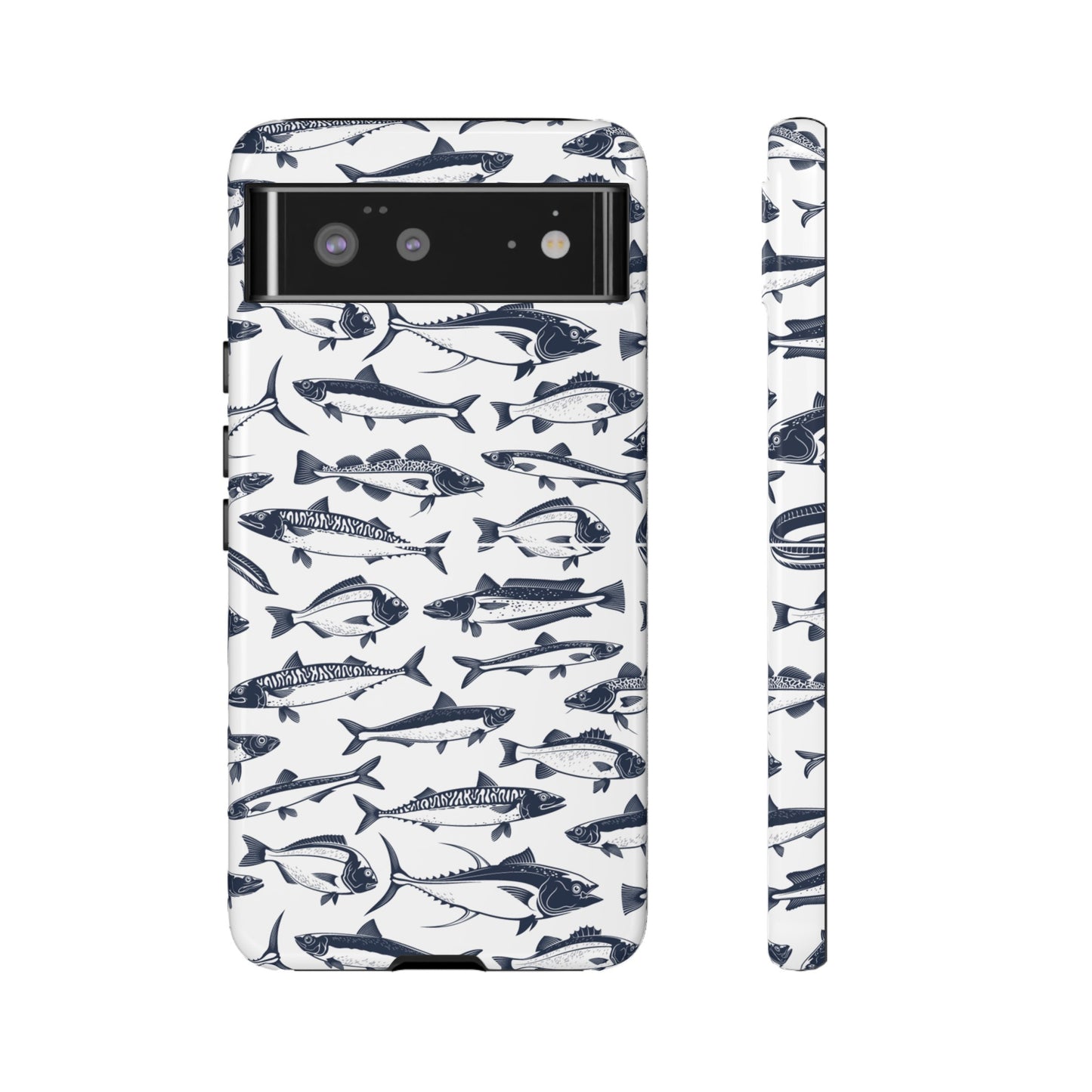 Fish Wallpaper Phone Case | iPhone 15 Plus/ Pro, 14, 13, 12| Google Pixel 7, Pro, 5| Samsung Galaxy S23 All Major Phone Models