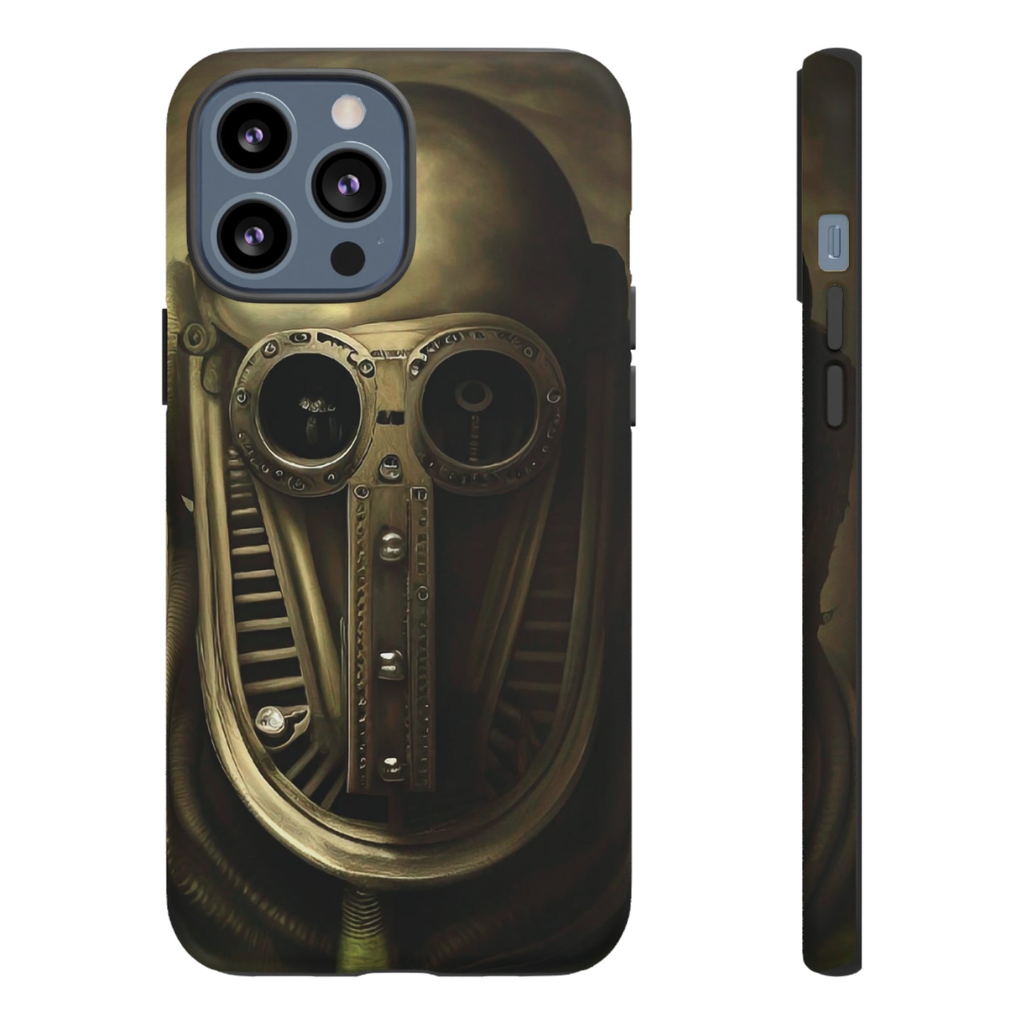 Sci-Fi Helmet Wallpaper Phone Case | iPhone 15 Plus/ Pro, 14, 13, 12| Google Pixel 7, Pro, 5| Samsung Galaxy S23 All Major Phone Models