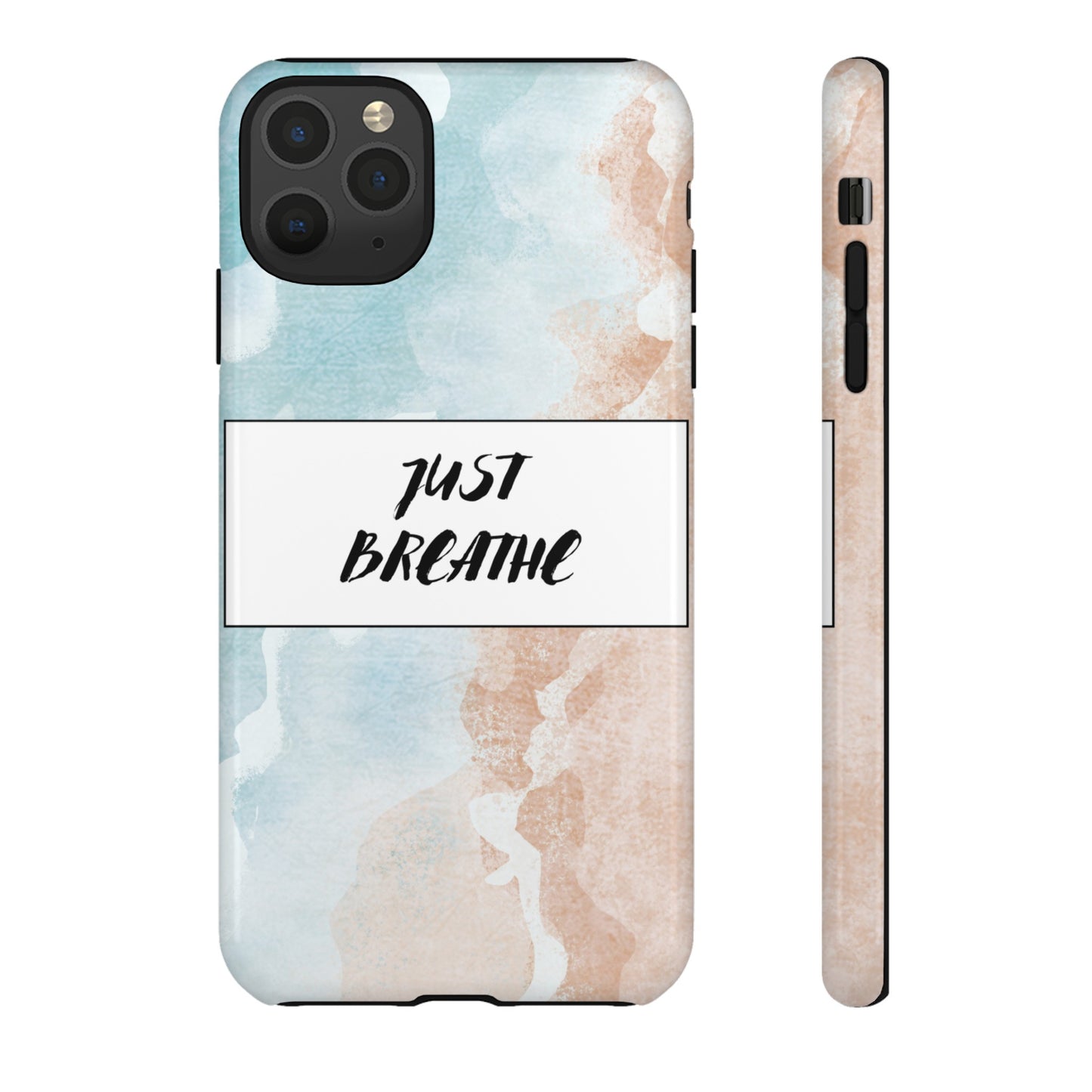 Just Breathe Phone Case | iPhone 15 Plus/ Pro, 14, 13, 12| Google Pixel 7, Pro, 5| Samsung Galaxy S23 All Major Phone Models