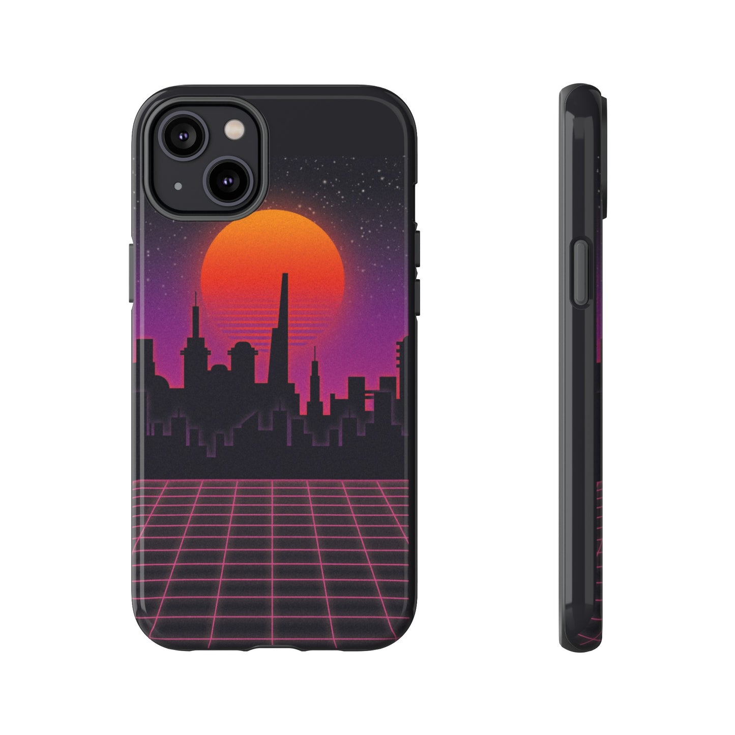 Retro City Phone Case | iPhone 15 Plus/ Pro, 14, 13, 12| Google Pixel 7, Pro, 5| Samsung Galaxy S23 All Major Phone Models