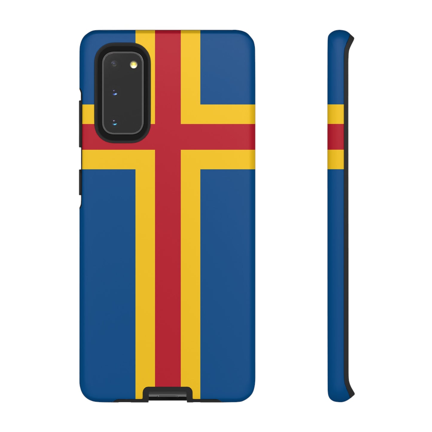 Aland Islands (Finland) Flag Phone Case | iPhone 15 Plus/ Pro, 14, 13, 12| Google Pixel 7, Pro, 5| Samsung Galaxy S23 All Major Phone Models