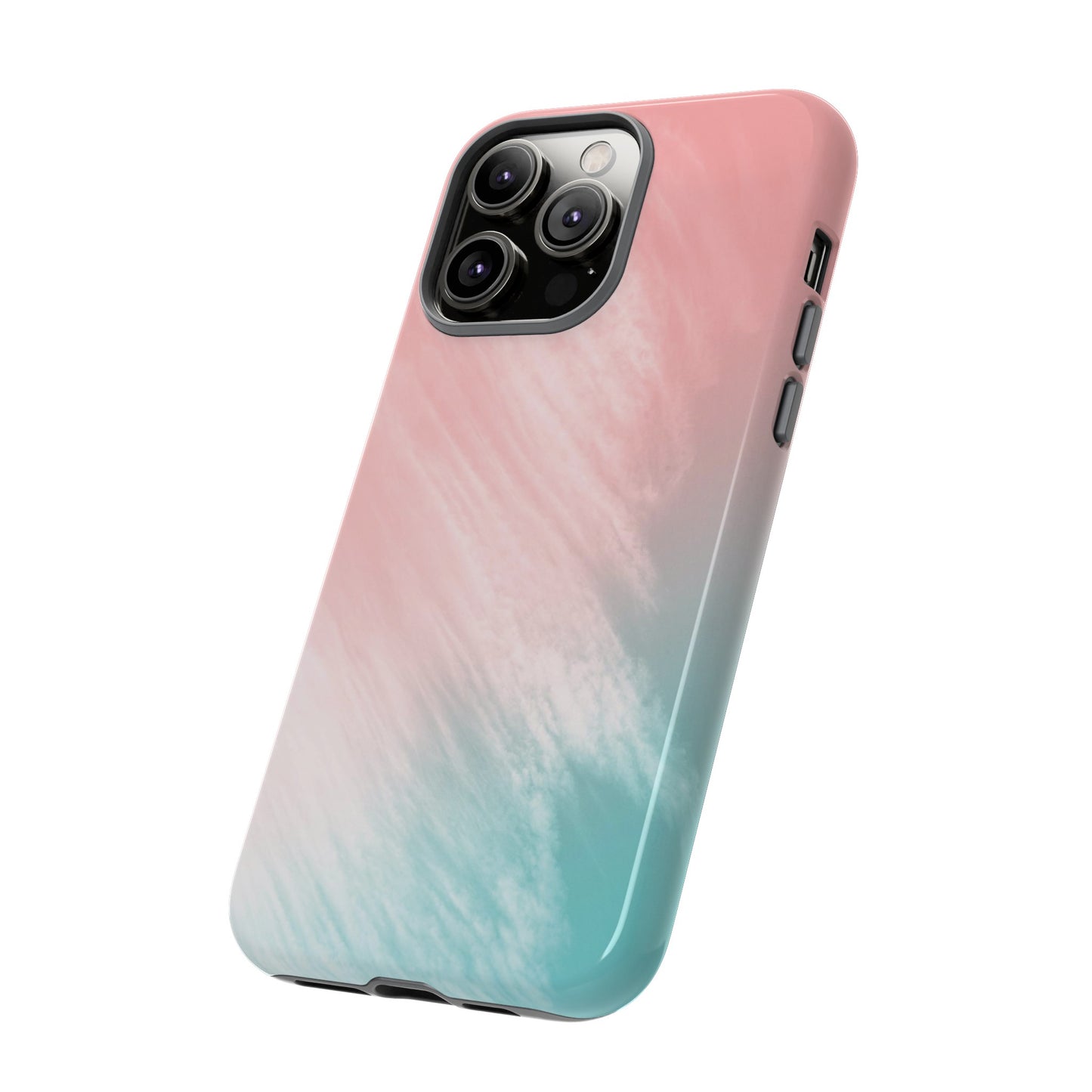 Soft Pink And Blue Wallpaper Phone Case | iPhone 15 Plus/ Pro, 14, 13, 12| Google Pixel 7, Pro, 5| Samsung Galaxy S23 All Major Phone Models