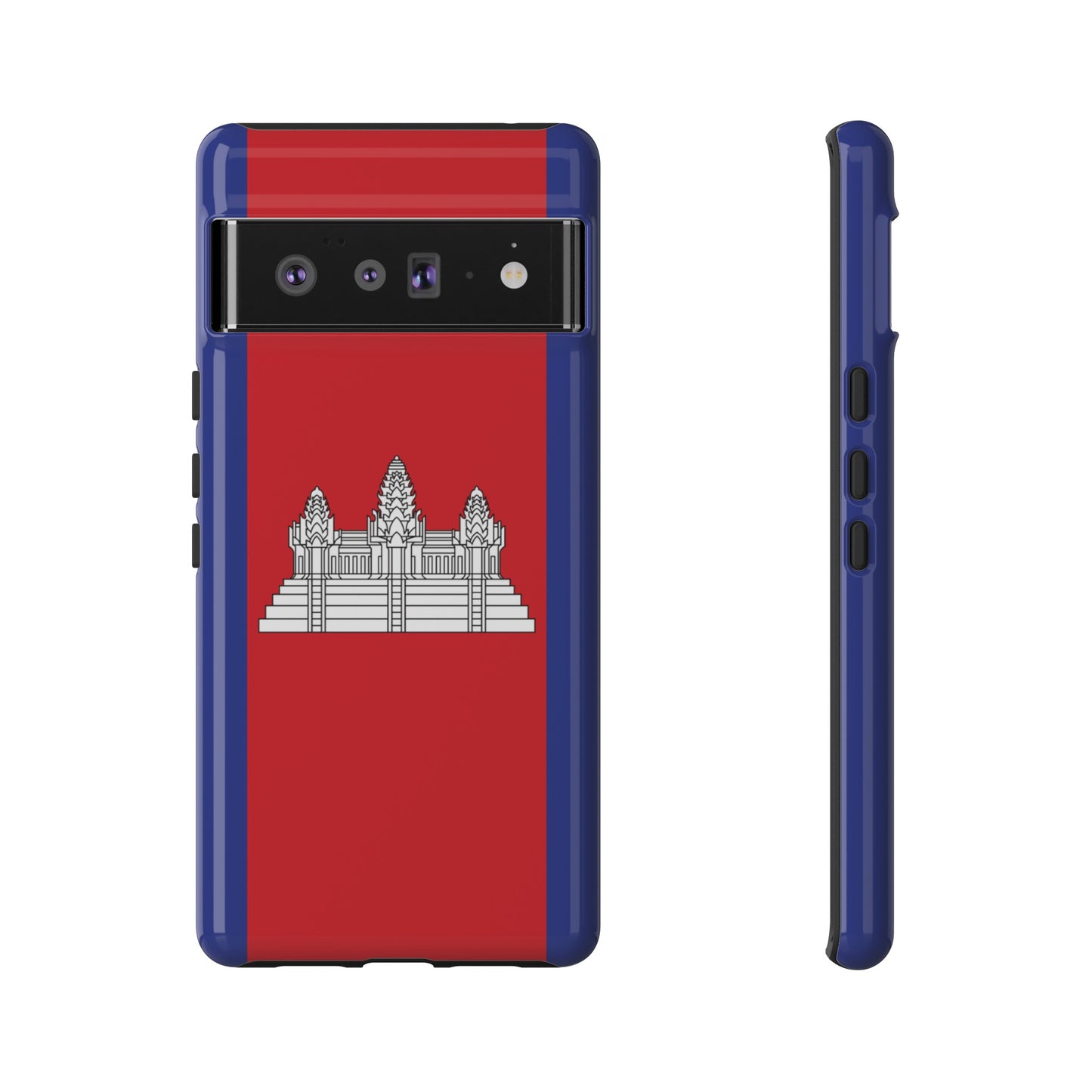 Cambodia Flag Phone Case | iPhone 15 Plus/ Pro, 14, 13, 12| Google Pixel 7, Pro, 5| Samsung Galaxy S23 All Major Phone Models