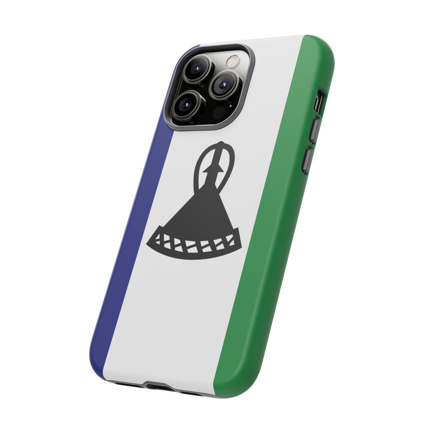 Lesotho Flag Phone Case | iPhone 15 Plus/ Pro, 14, 13, 12| Google Pixel 7, Pro, 5| Samsung Galaxy S23 All Major Phone Models