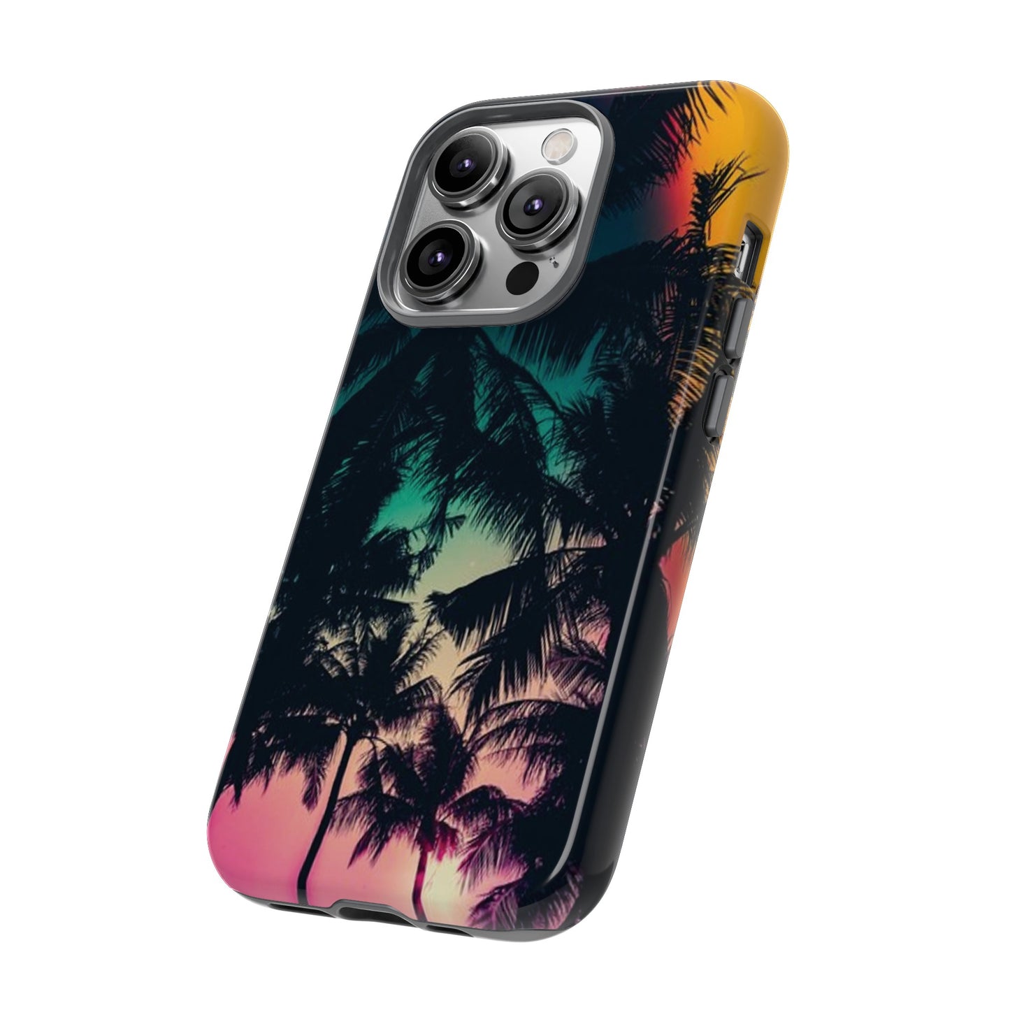 Palm Trees Wallpaper Phone Case | iPhone 15 Plus/ Pro, 14, 13, 12| Google Pixel 7, Pro, 5| Samsung Galaxy S23 All Major Phone Models