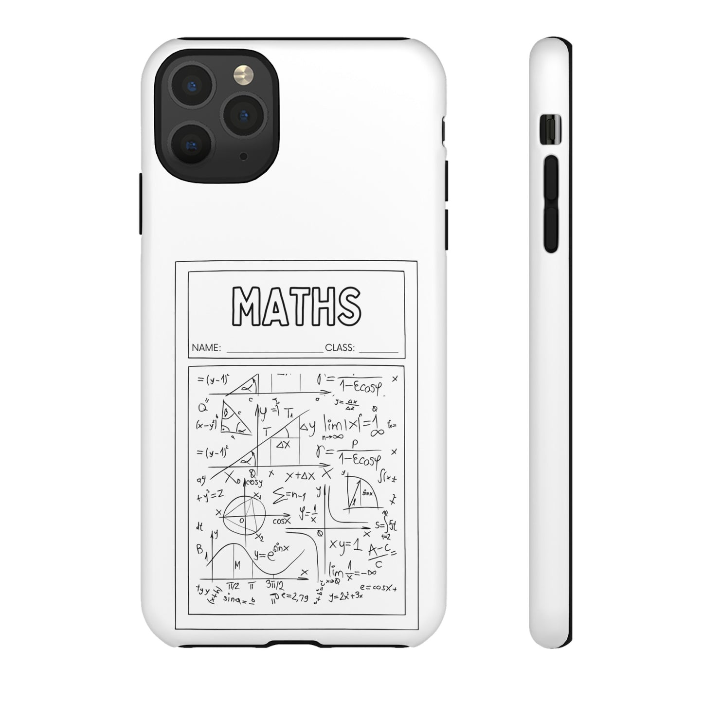 Maths Class Wallpaper Phone Case | iPhone 15 Plus/ Pro, 14, 13, 12| Google Pixel 7, Pro, 5| Samsung Galaxy S23 All Major Phone Models