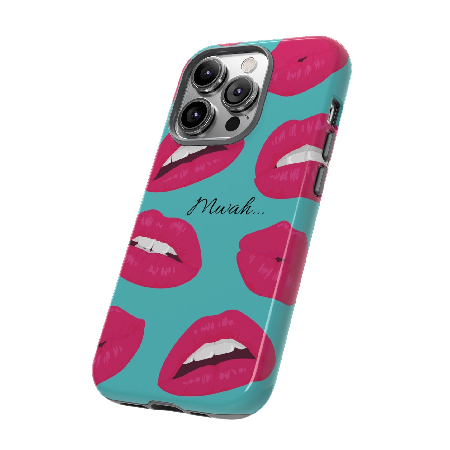 Mwah! Wallpaper Phone Case | iPhone 15 Plus/ Pro, 14, 13, 12| Google Pixel 7, Pro, 5| Samsung Galaxy S23 All Major Phone Models