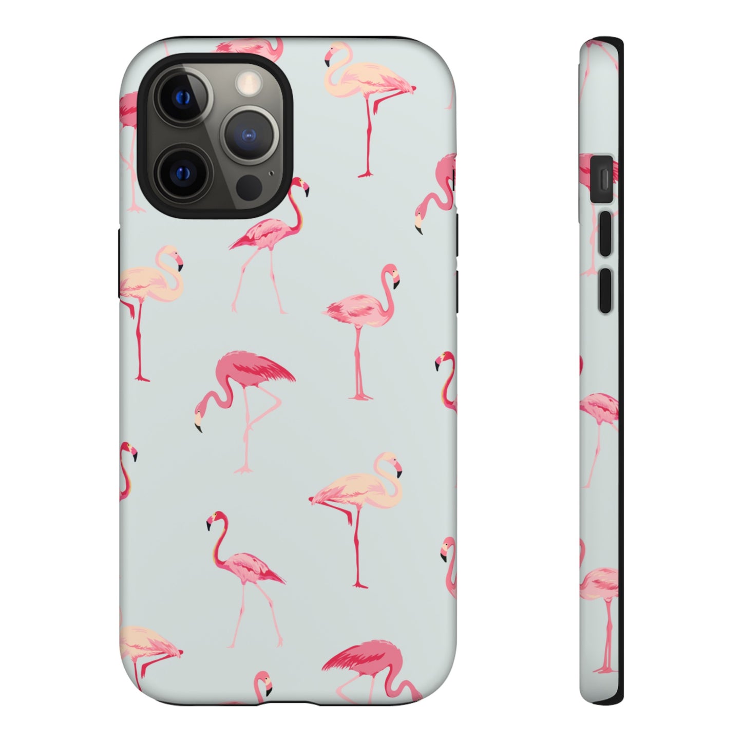 Flamingo Wallpaper Phone Case | iPhone 15 Plus/ Pro, 14, 13, 12| Google Pixel 7, Pro, 5| Samsung Galaxy S23 All Major Phone Models