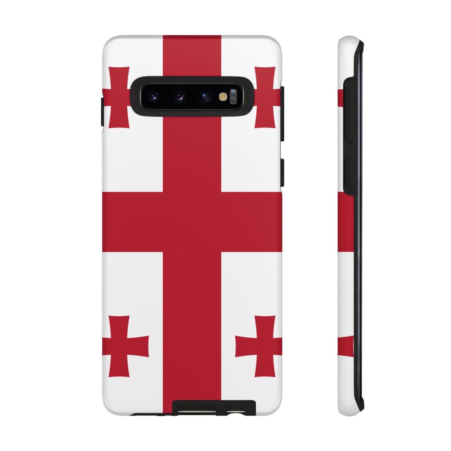 Georgia Flag Phone Case | iPhone 15 Plus/ Pro, 14, 13, 12| Google Pixel 7, Pro, 5| Samsung Galaxy S23 All Major Phone Models