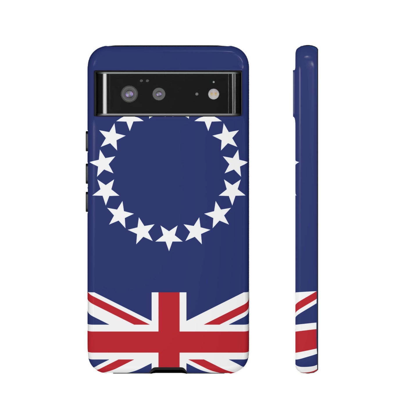 Cook Islands Flag Phone Case | iPhone 15 Plus/ Pro, 14, 13, 12| Google Pixel 7, Pro, 5| Samsung Galaxy S23 All Major Phone Models