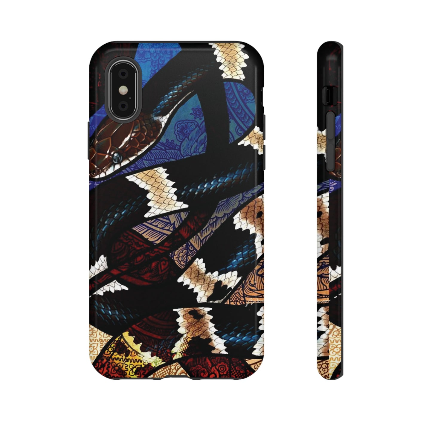 Snake Wallpaper Phone Case | iPhone 15 Plus/ Pro, 14, 13, 12| Google Pixel 7, Pro, 5| Samsung Galaxy S23 All Major Phone Models