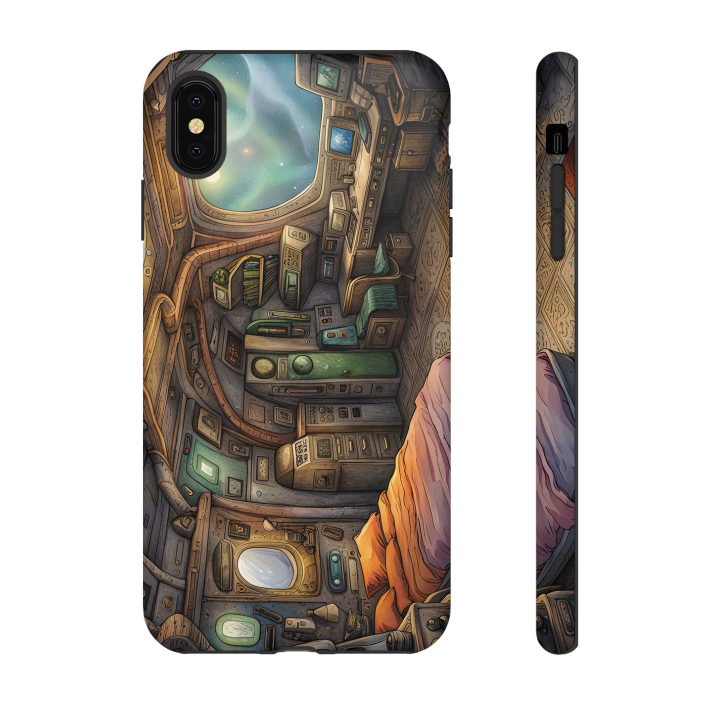 Cosy Spaceship Wallpaper Phone Case | iPhone 15 Plus/ Pro, 14, 13, 12| Google Pixel 7, Pro, 5| Samsung Galaxy S23 All Major Phone Models