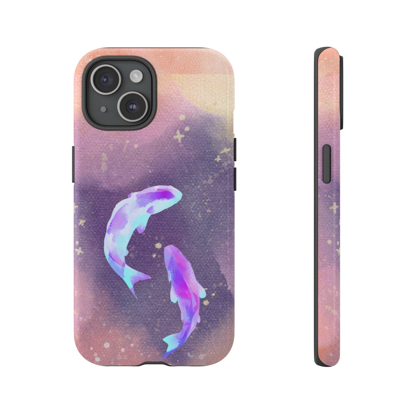 Cosmic Koi Phone Case | iPhone 15 Plus/ Pro, 14, 13, 12| Google Pixel 7, Pro, 5| Samsung Galaxy S23 All Major Phone Models