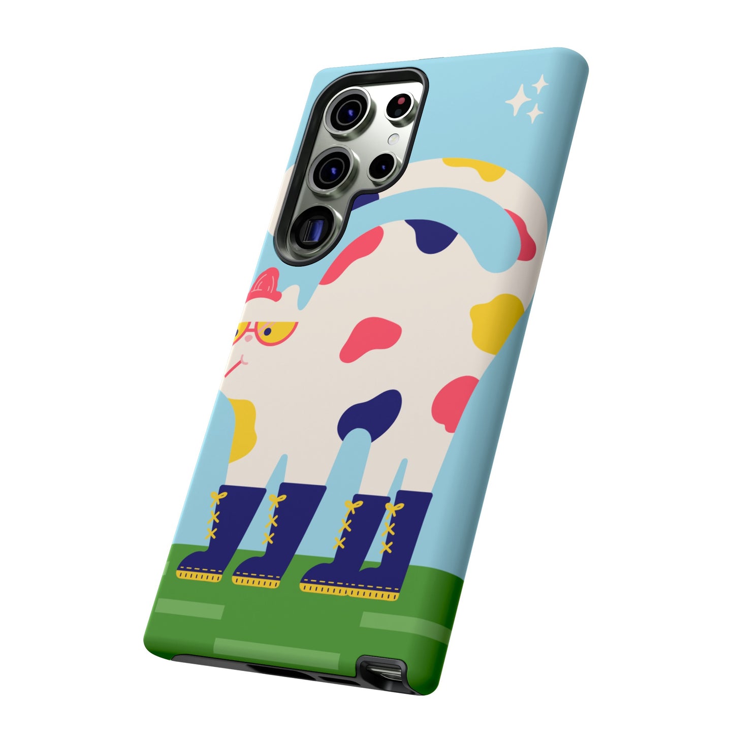 Rainboot Cat Phone Case | iPhone 15 Plus/ Pro, 14, 13, 12| Google Pixel 7, Pro, 5| Samsung Galaxy S23 All Major Phone Models